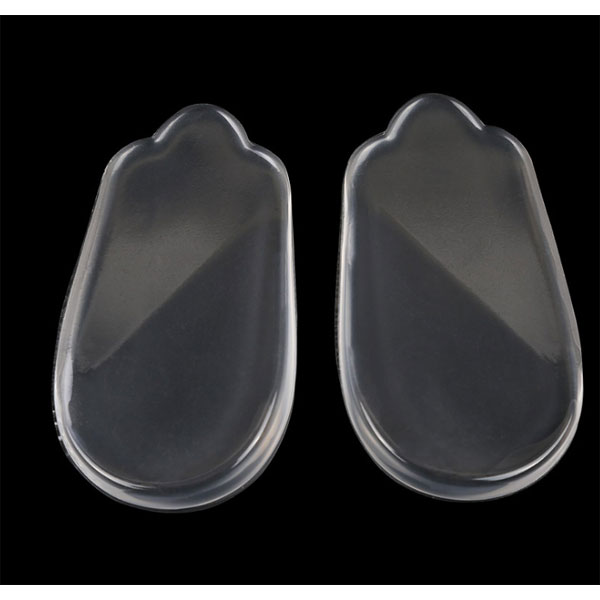 самый популярный прозрачный силиконовый массаж вставляет заказной ортоскопический полиуретановый гель стелька ZG - 411